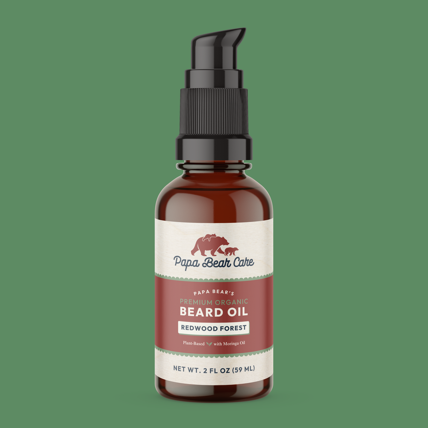 Organic Beard Oil - Papa Bear Care