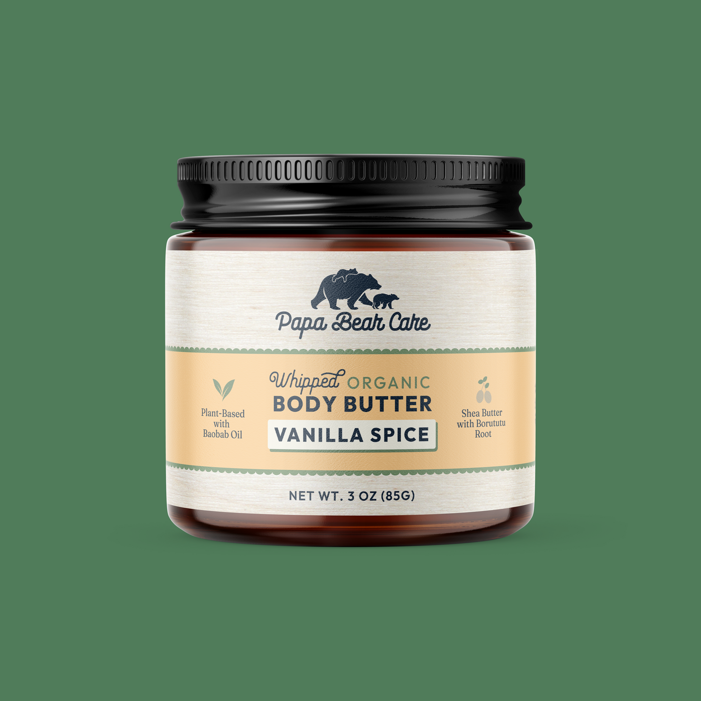 Organic Body Butter - Papa Bear Care